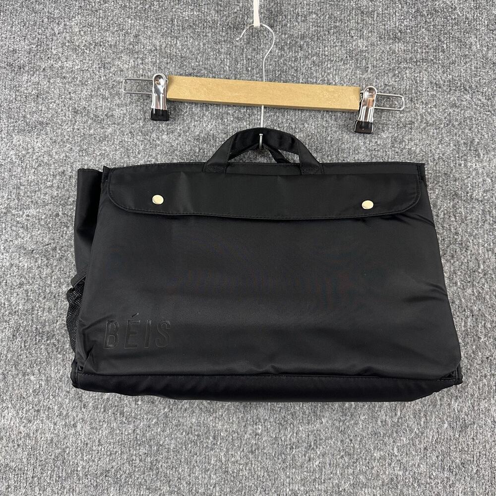 Beis The Tote Insert In Black Organizer Nylon Travel Office Work Travel Luggage